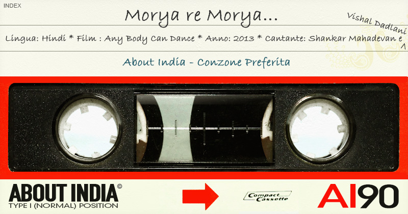 cassetta musicale a nastro con la scritta Morya re Morya