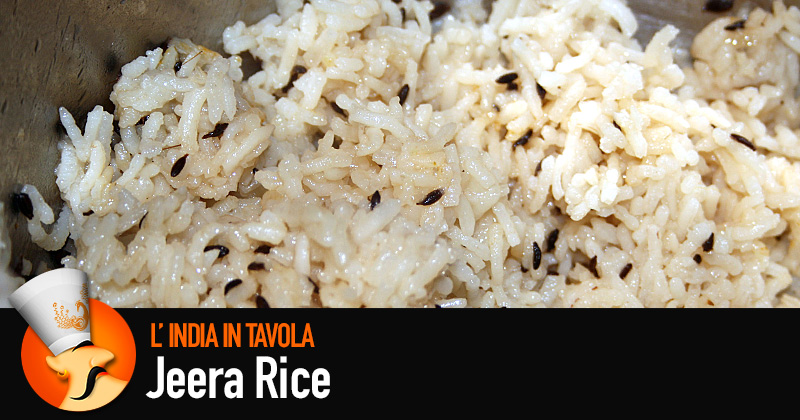 L'India in tavola: Jeera rice, foto del riso al cumino